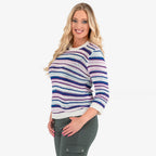 Mudflower Acrylic Jumper - Blue
