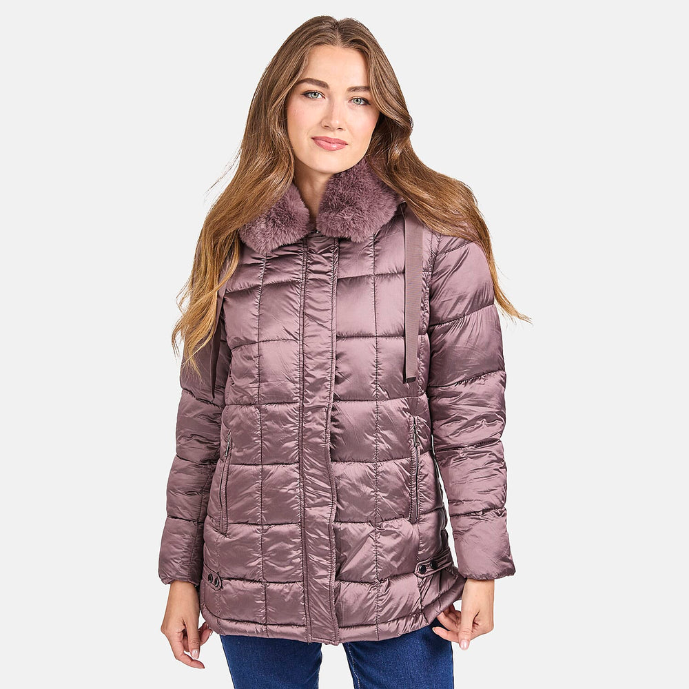 Mudflower Woven Jacket - Purple