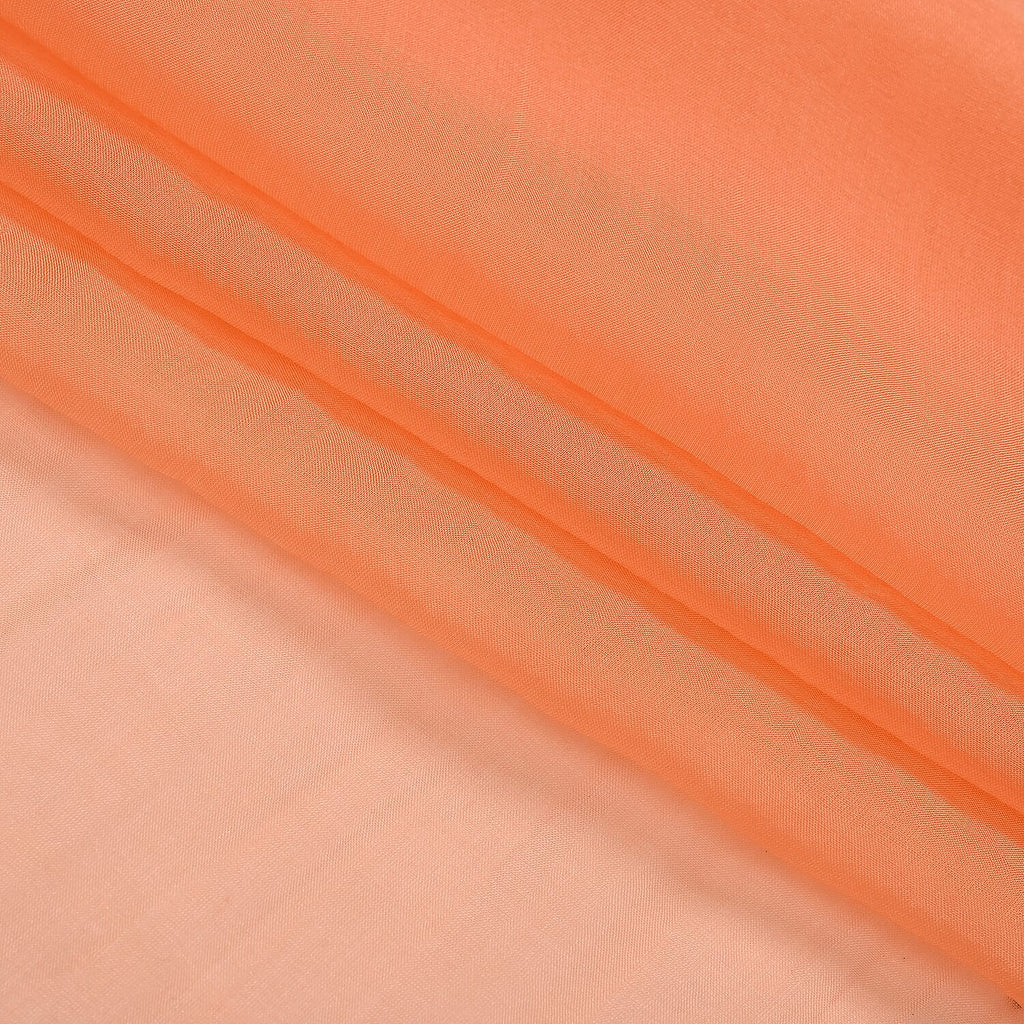 Mulberry Silk Solid Scarf (Size 200x1 cm) - Orange & Orange