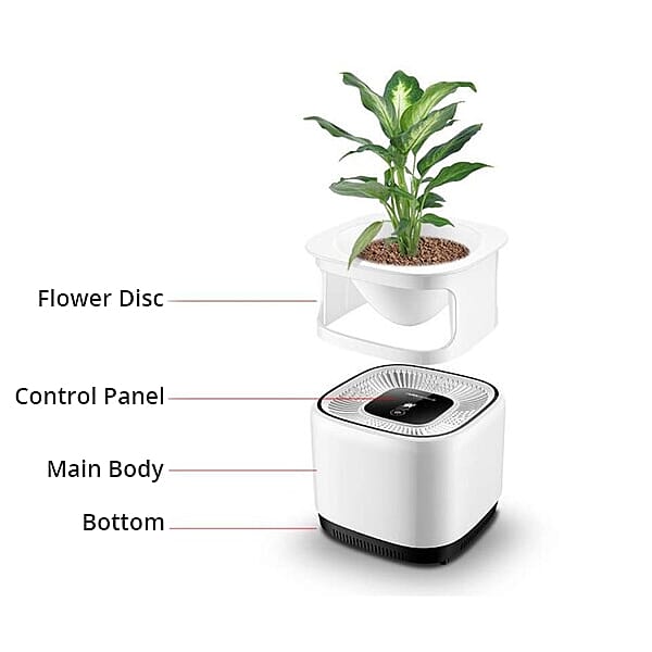 Multi Function Air Purifier with Hepa Filter (Size 21x15 Cm)