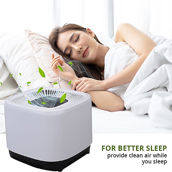 Multi Function Air Purifier with Hepa Filter (Size 21x15 Cm)
