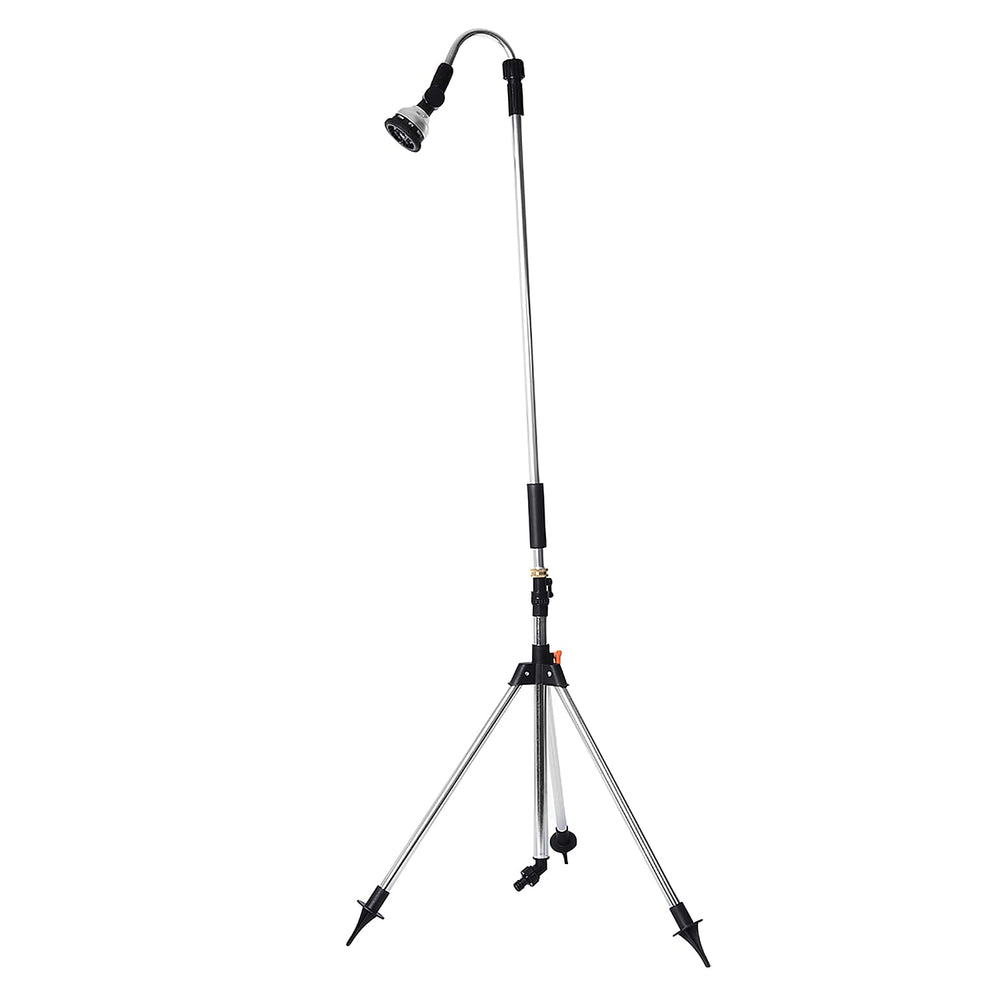 Multi Functional Portable Outdoor Shower Stand with Adjustable Shower Head and Height (L- 180 Cm)