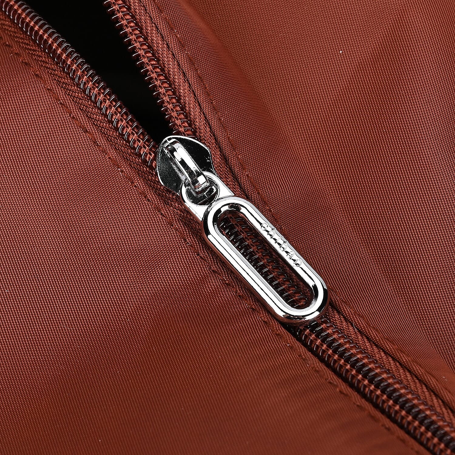 Polyester Solid Crossbody Bag (Size 37x14x31 cm) - Brown & Green