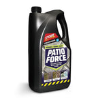 5L Patio Force Concentrate Cleaner - Decking, Concrete, Greenhouses, Conservatory, Driveways, Patio Furniture.