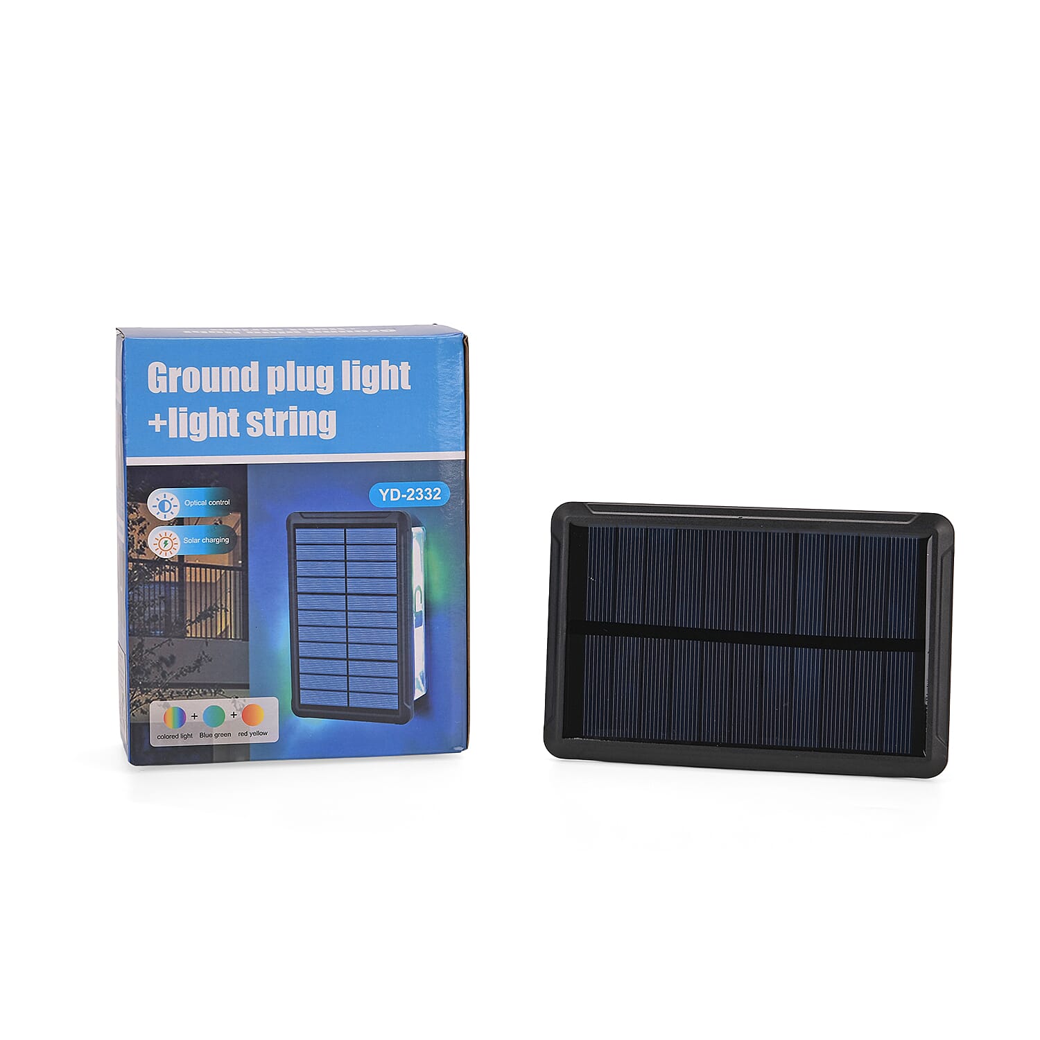 Multi Use Light Multi-Purpose Solar Powered 8M String Lights - 80 Multi-Color LED Lamp ...
