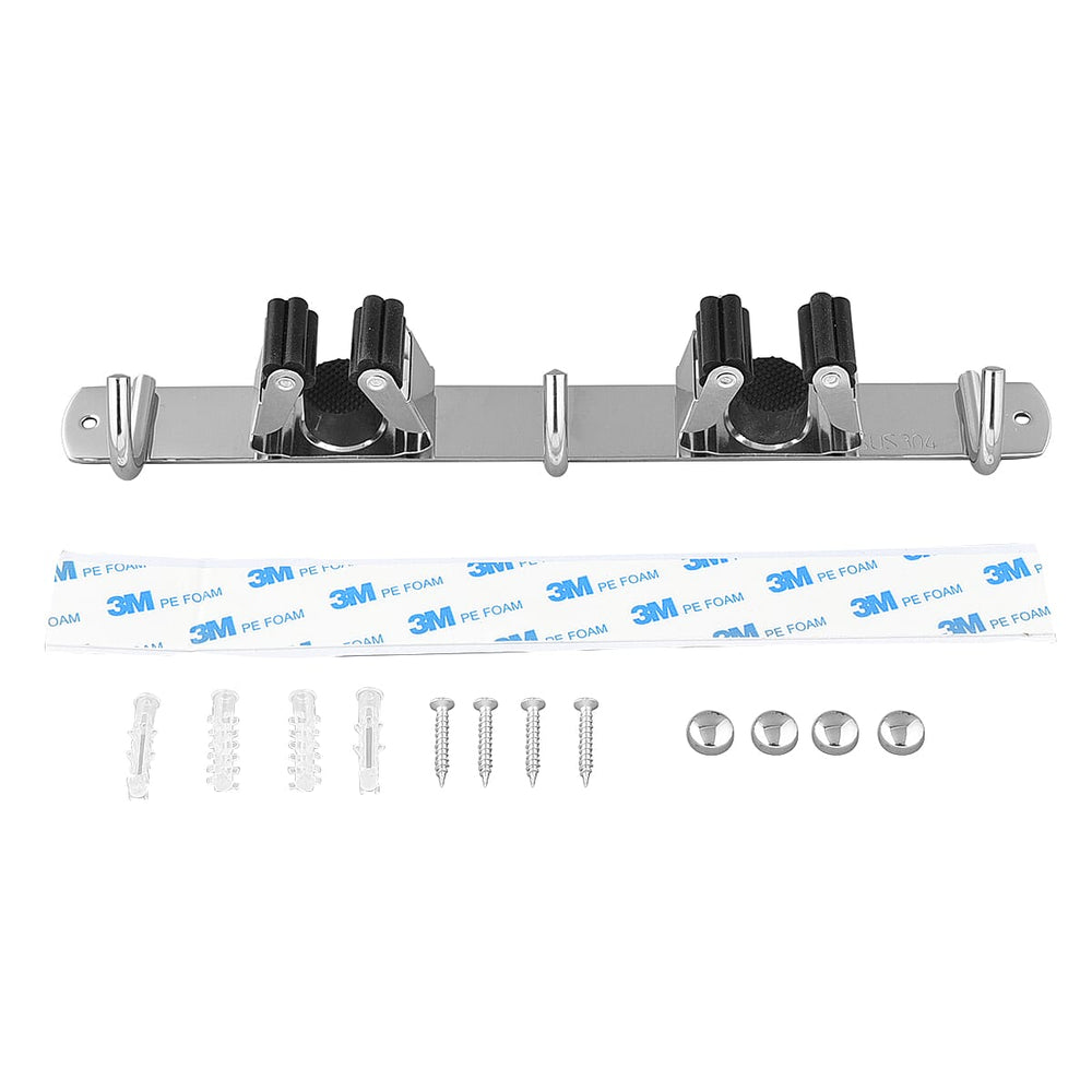 Wall Mountable Multi Purpose Clip and Hook (Size 28x4x4 Cm)