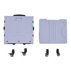 Multipurpose Foldable Shopping Cart - 50kg Capacity - Grey