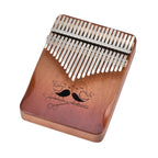 Kalimba Thumb Piano 21 Keys Musical Instrument - Brown