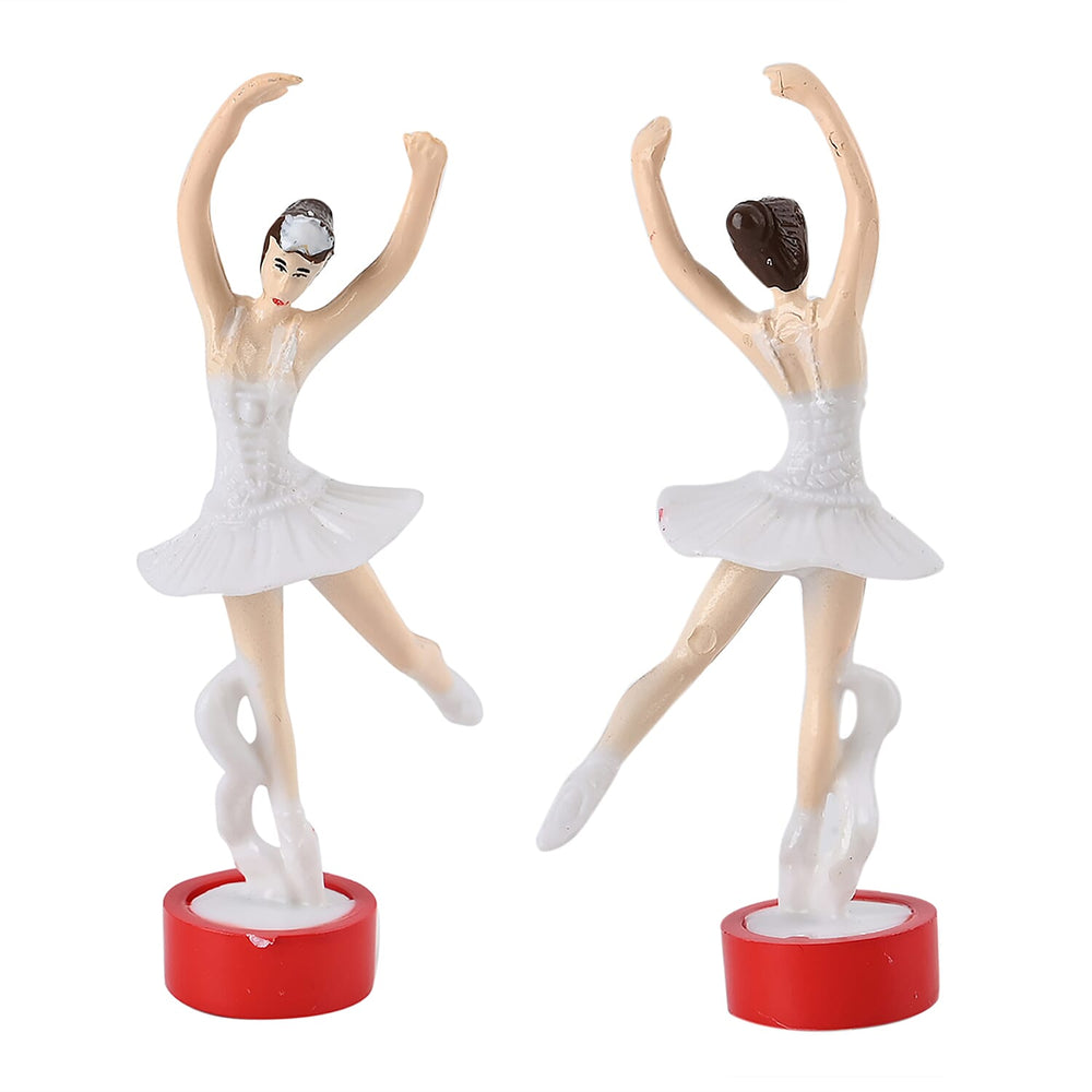 Oblong Shape Music Box with a Ballerina - Brown