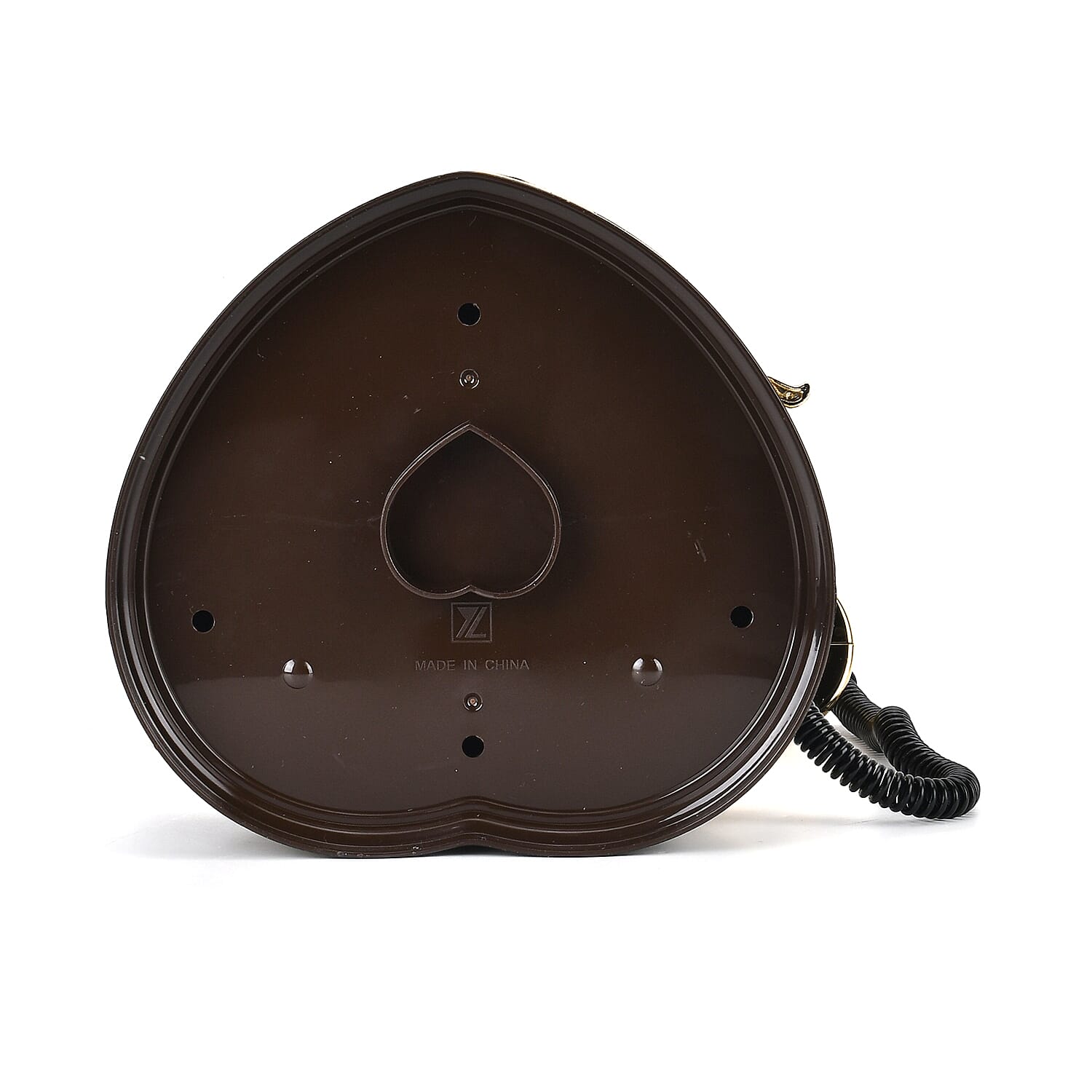 Telephone Music Box (Size 20x16x18 cm) - Brown & Brown