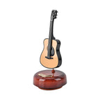 Guitar Shaped Mechanical Music Box (Size 21x9x9 cm)