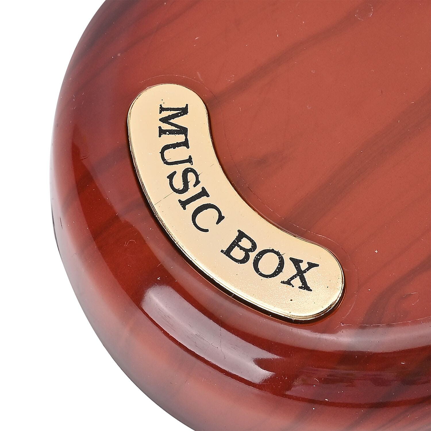 Guitar Shaped Mechanical Music Box (Size 21x9x9 cm)