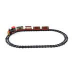 Musical Train with Lights, Simulated Steam Locomotive - Easy Snap on Tracks