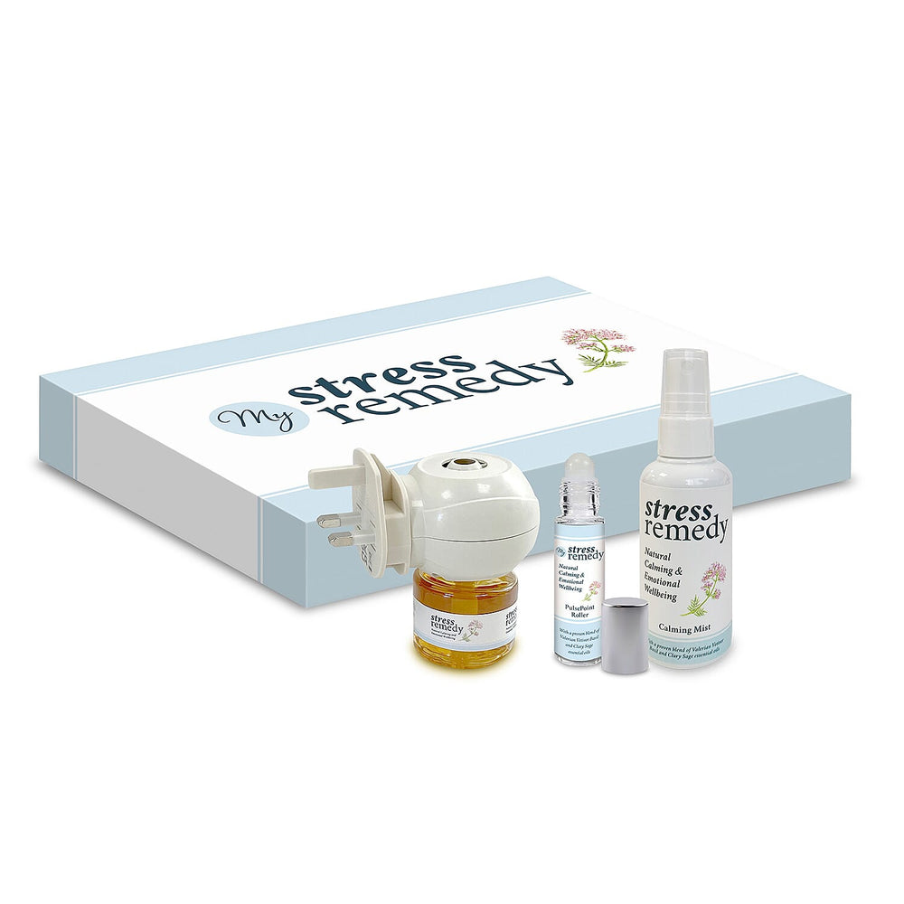 My Stress Remedy Kit  (Incl. Plug Diffuser, Calming Mist and Pulse point roller)