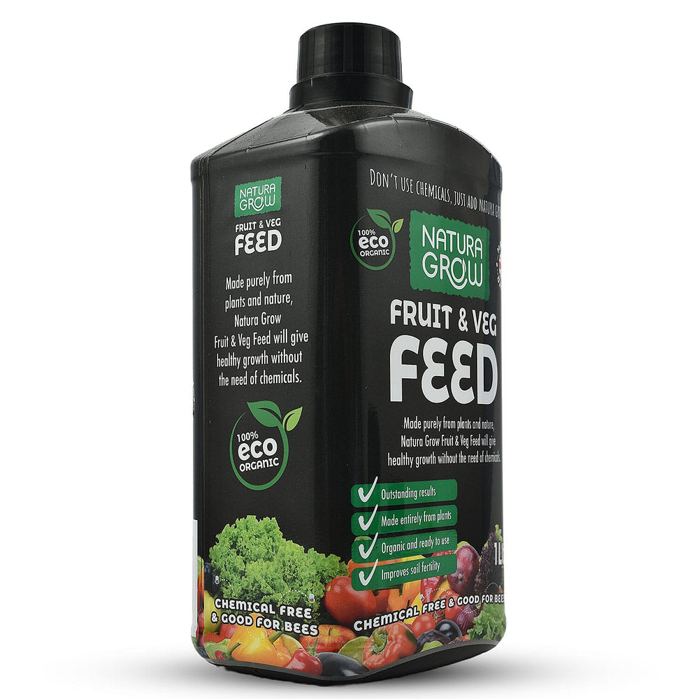 NATURA GROW 1L Chemical Free Fruit - Veg Feed