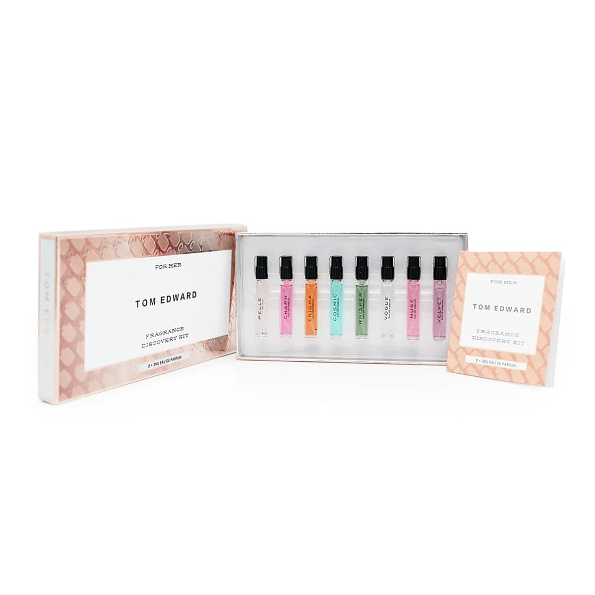 Designer Inspired Tom Edward for Her Fragrance Discovery Kit (8 x 3ml EDP) - ULTIMATE GIFT SET