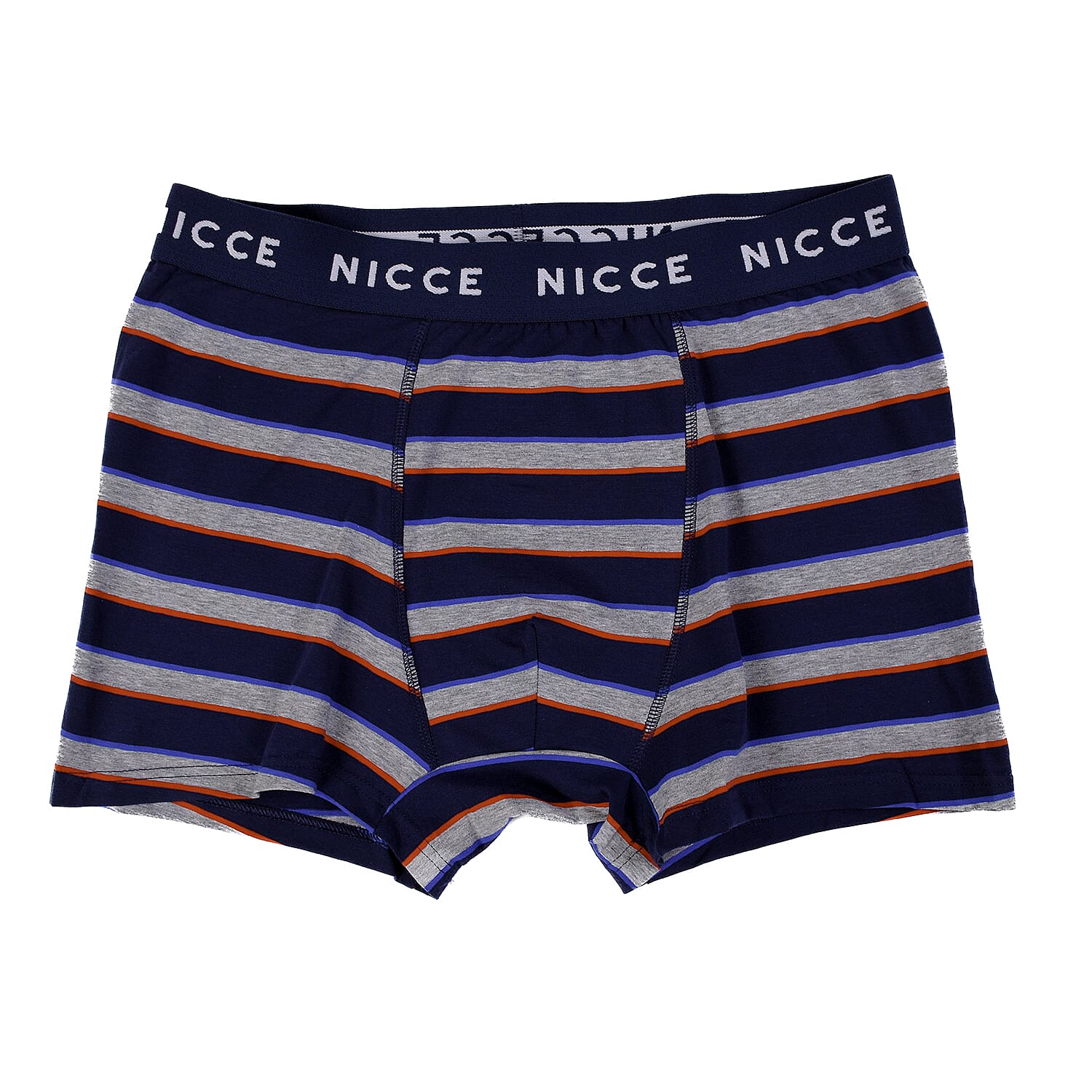 NICCE 95% Cotton Set of 5 Boxers (Size L) - Blue