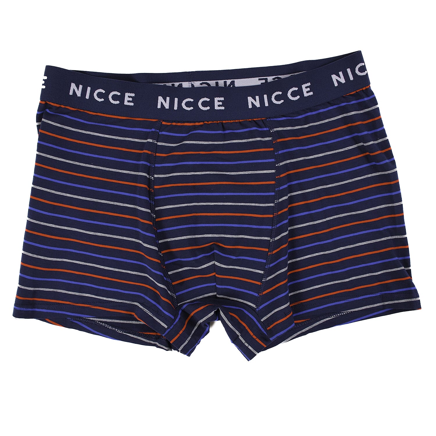 NICCE 95% Cotton Set of 5 Boxers (Size L) - Blue