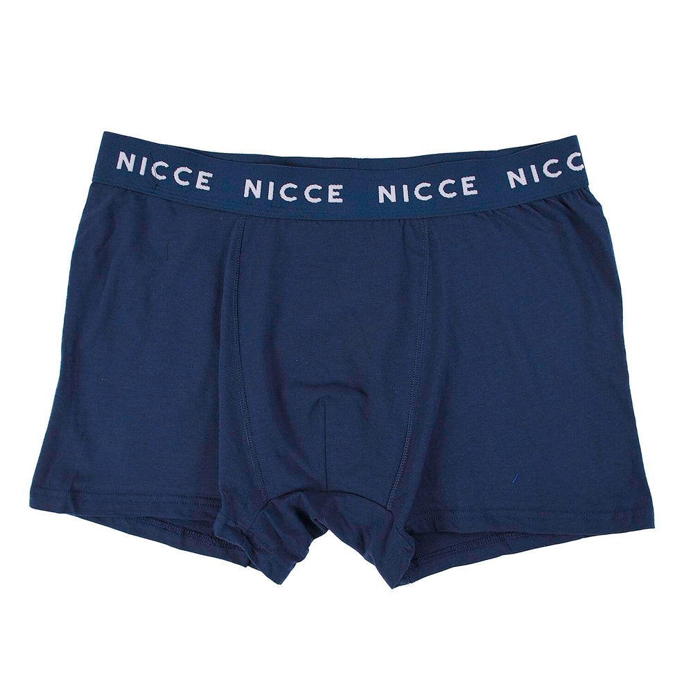NICCE 95% Cotton Set of 5 Boxers (Size L) - Blue