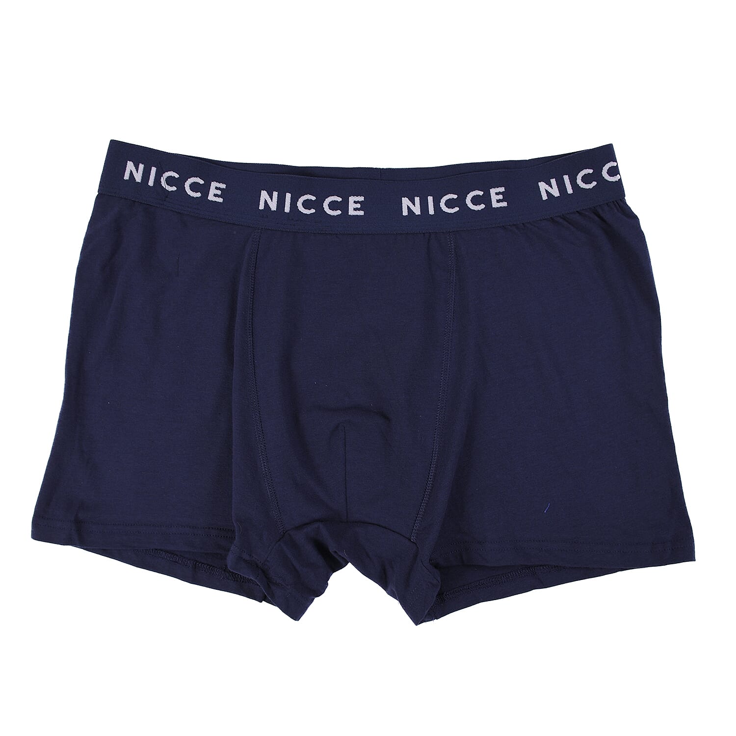 NICCE 95% Cotton Set of 5 Boxers (Size L) - Blue