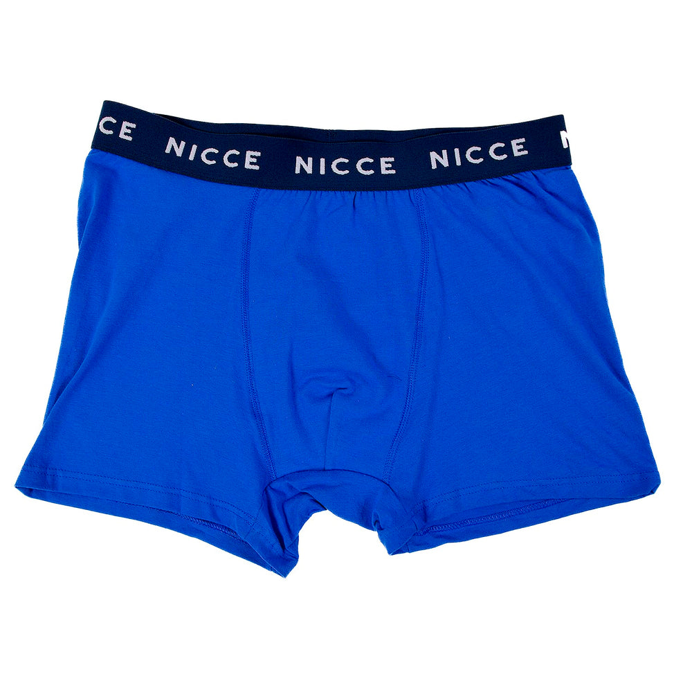 NICCE 95% Cotton Set of 5 Boxers (Size L) - Blue