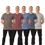 NICCE Pack of 5 100% Cotton Tee (Size L) - Multi