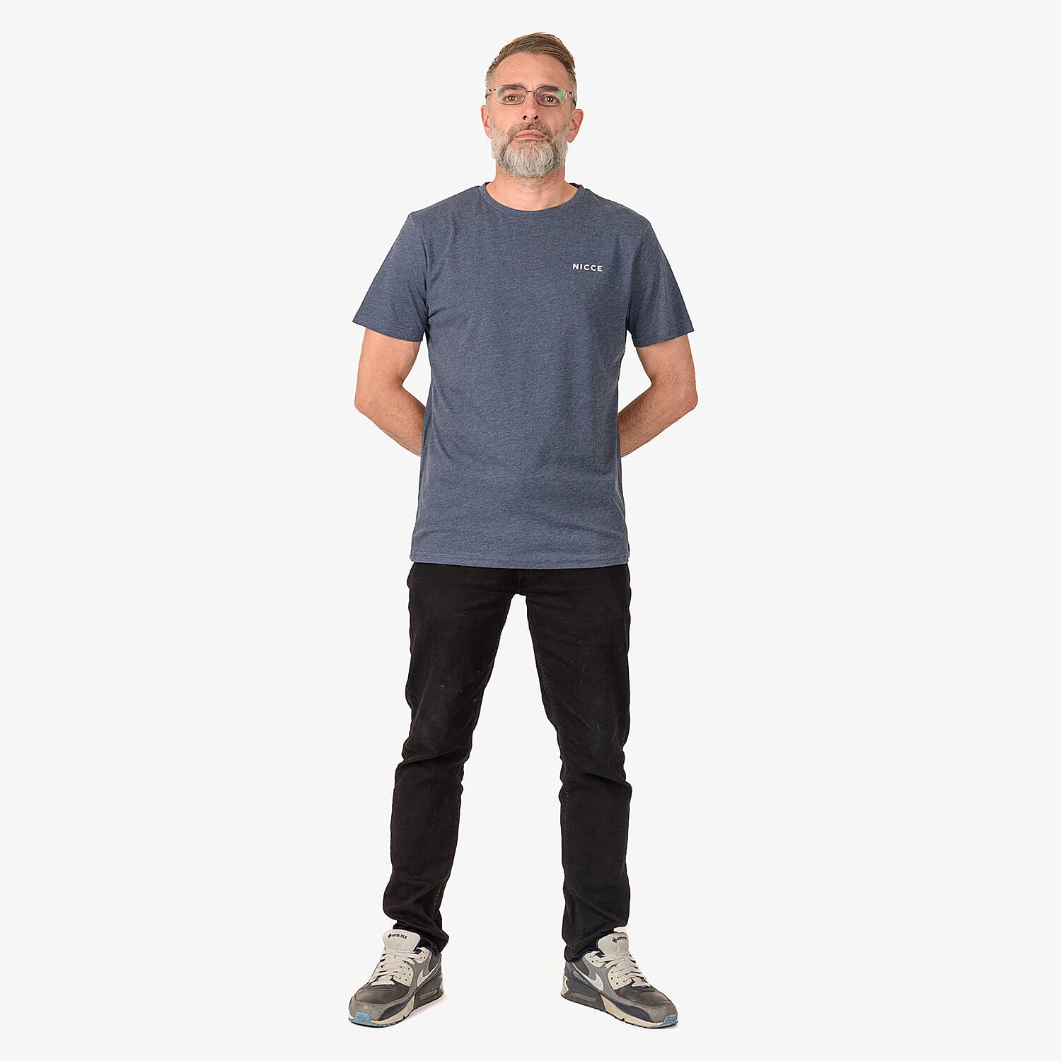 NICCE Pack of 5 100% Cotton Tee (Size L) - Multi