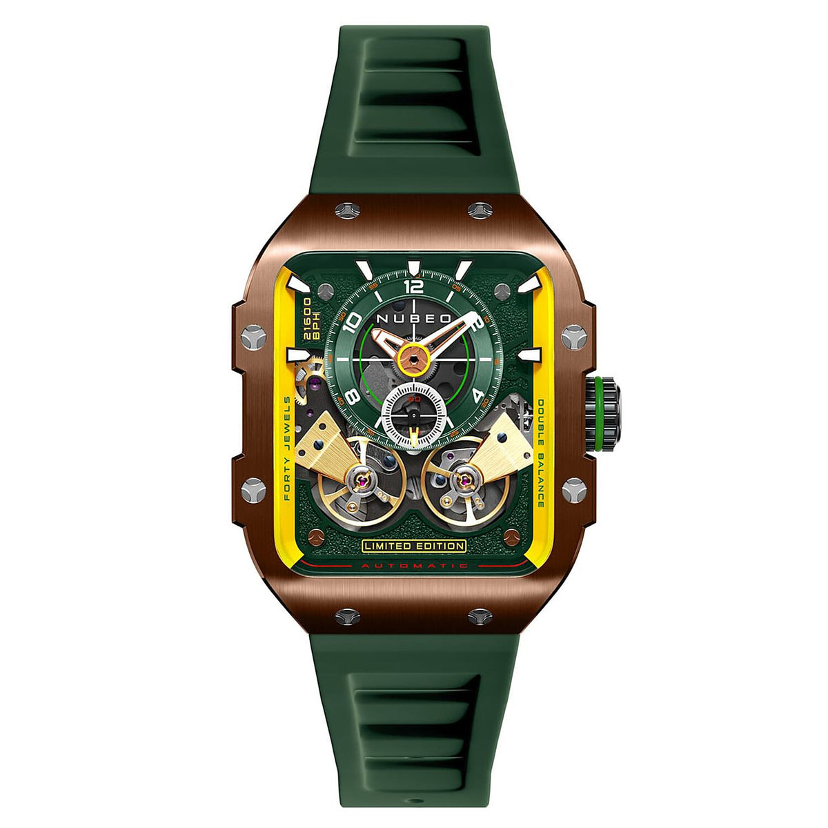 NUBEO Automatic Watch Stainless Steel