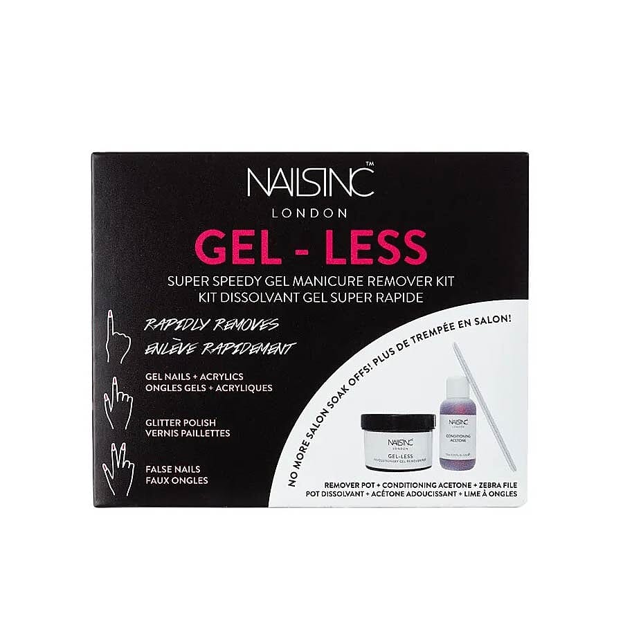 Nails Inc- Gel-Less Remover Kit (Incl. Remover Pot