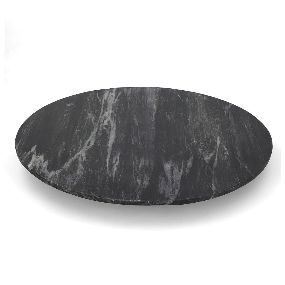 Nakkashi Coaster (Size 38x38x38 cm) - Black & Black