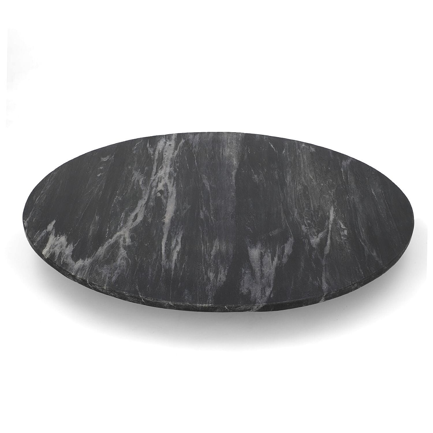Nakkashi Coaster (Size 38x38x38 cm) - Black & Black