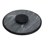 Nakkashi Coaster (Size 38x38x38 cm) - Black & Black