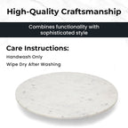 Nakkashi Coaster (Size 38x38x38 cm) - White & Black
