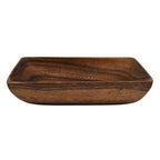 Nakkashi - Handmade Wood Rectangular Bowl (Size 30x19x8Cm)