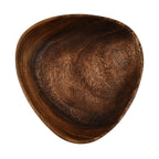 Nakkashi - Handmade Wood Triangle Bowl (Size 25x25x8Cm)