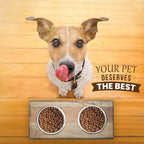Nakkashi Pet Food and Supplies (Size 47x22x12 cm) - Brown & Natural