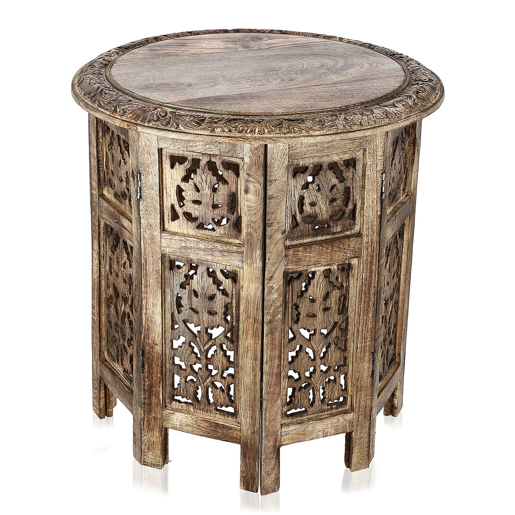 Nakkashi Table One Size- Burn Finish & Burn Finish