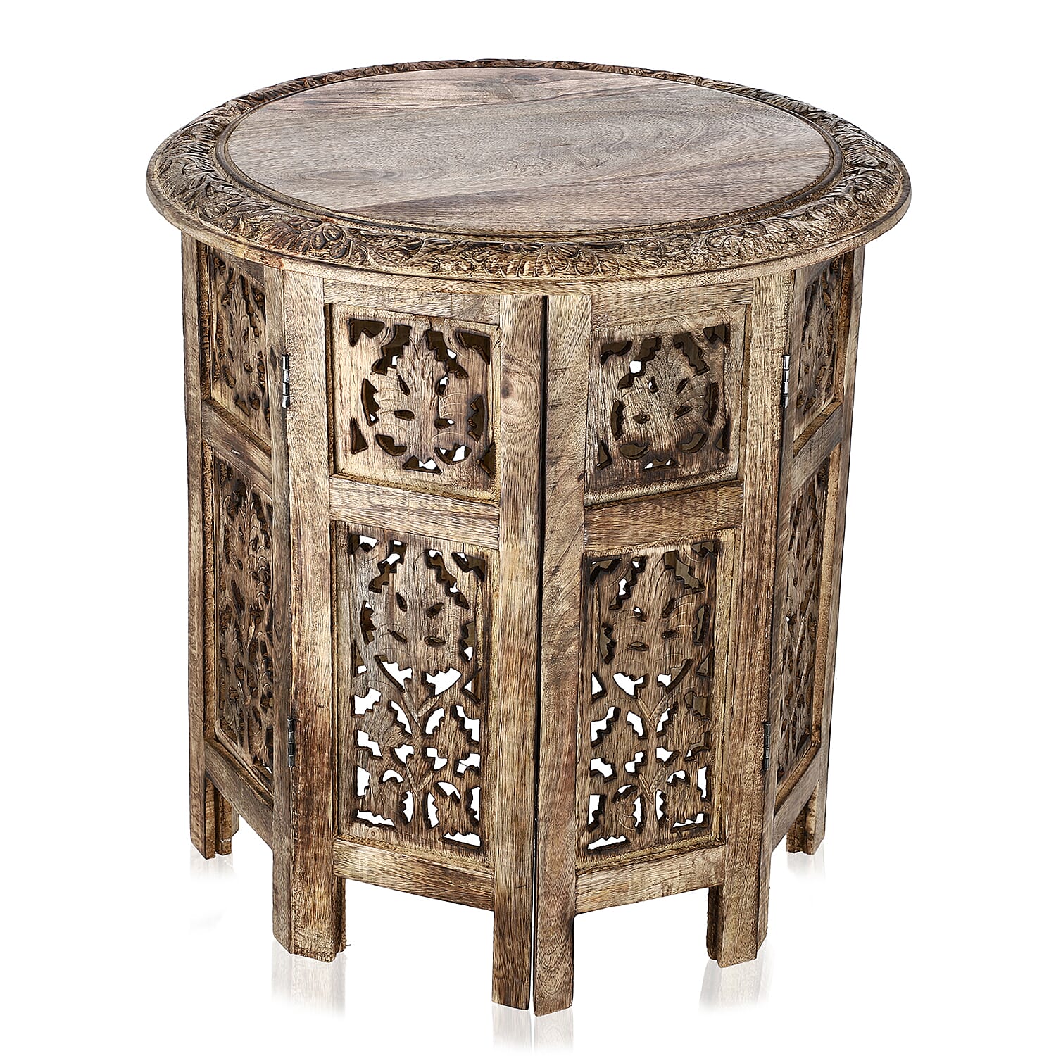 Nakkashi Table One Size- Burn Finish & Burn Finish