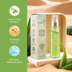 "Natural Set of 2 'Marigold & Lotus' Aloe Vera Moisturising gel Vol- 100 ml each"