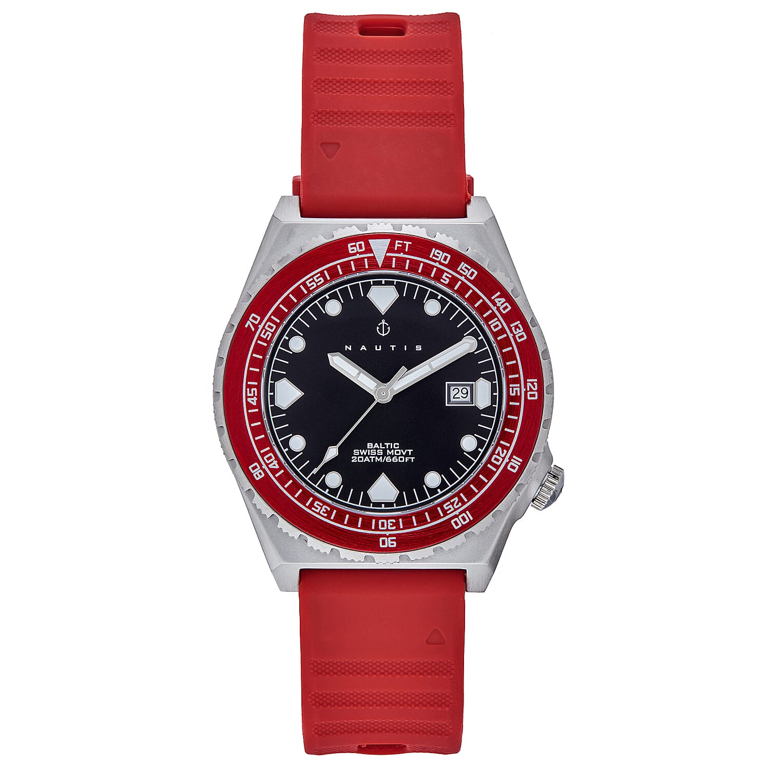 Nautis Automatic Mens Watch in Stainless Steel