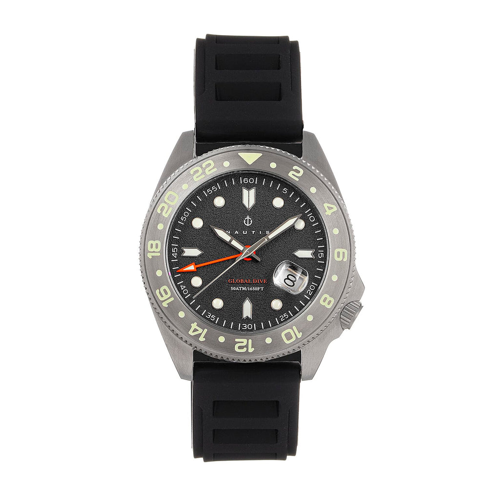 Nautis Automatic Mens Watch in Stainless Steel