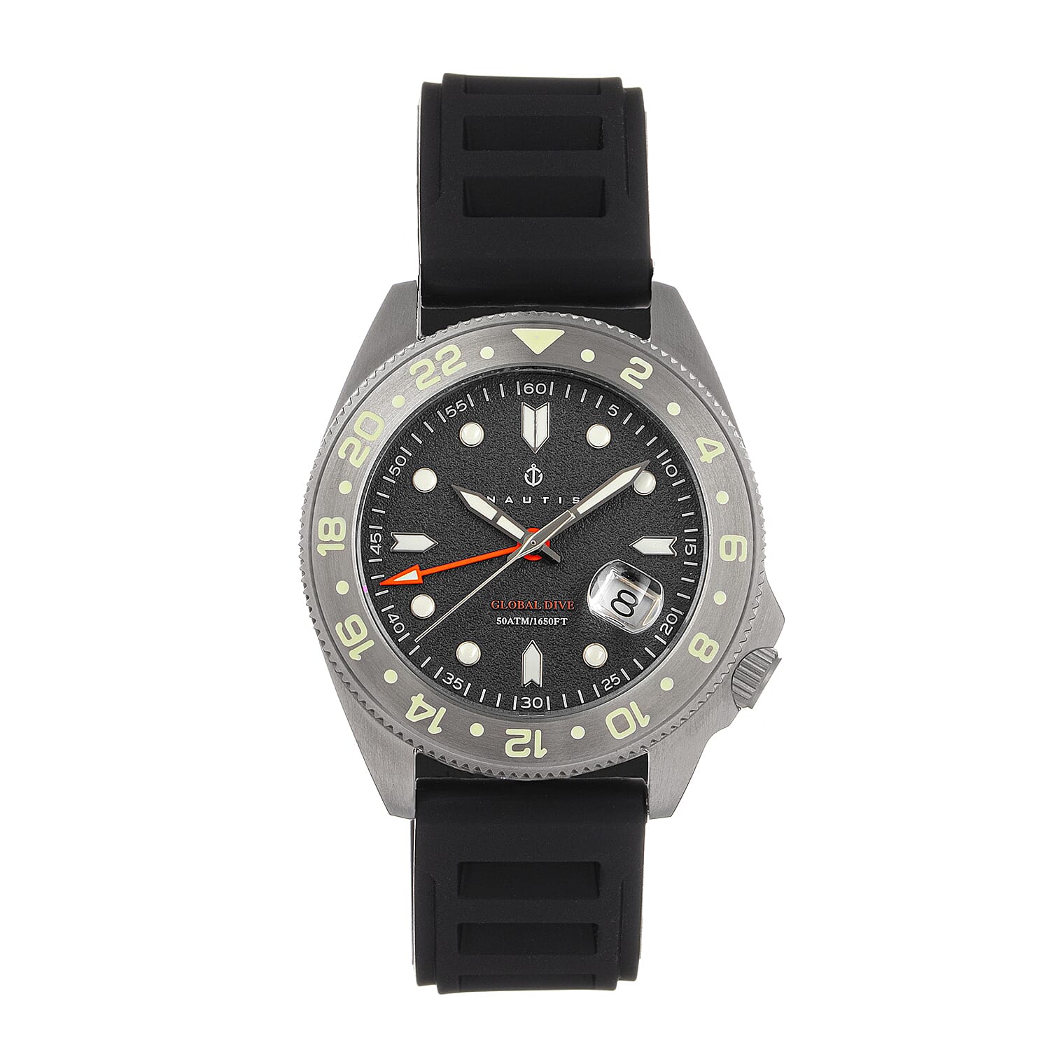 Nautis Automatic Mens Watch in Stainless Steel
