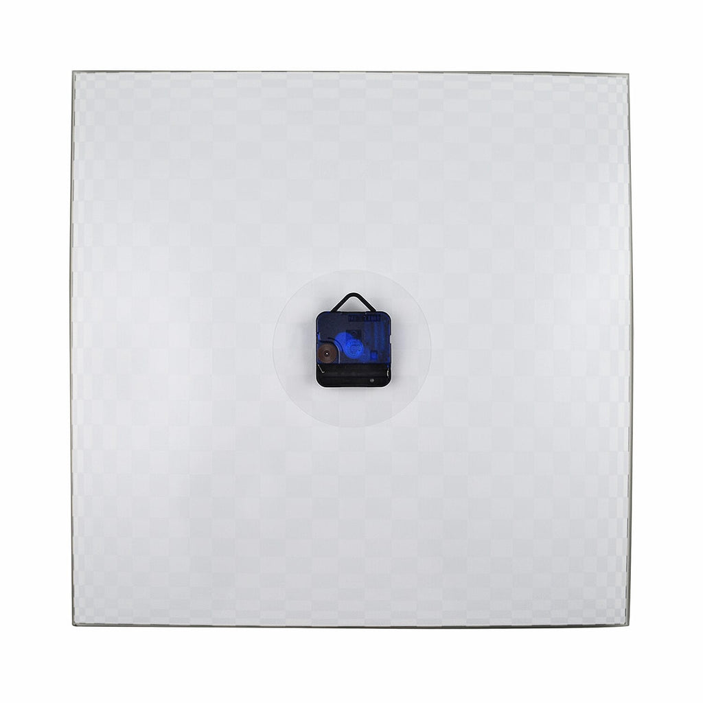 NeXtime Square Pattern Wall Clock (Size 44 cm) - Black & White