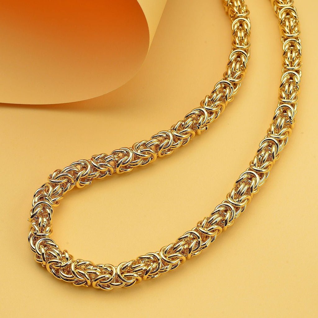 Biggest Deal of 2025 - Byzantine Necklace (Size - 20 - 2 Ext) with Lobster Clasp