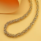 Biggest Deal of 2025 - Byzantine Necklace (Size - 20 - 2 Ext) with Lobster Clasp