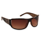 New Age Sunglasses with UV400 Filter - Light Brown