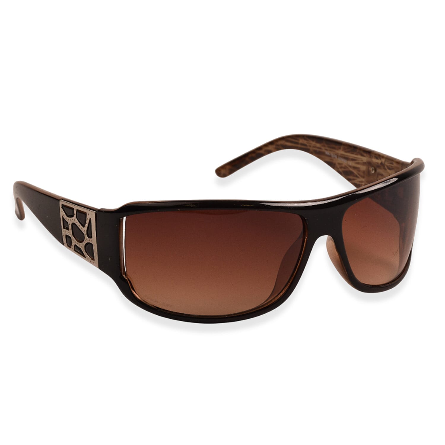 New Age Sunglasses with UV400 Filter - Light Brown