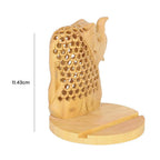 New Arrival- Hand Carved Wooden Mobile Phone Holder- Elephant