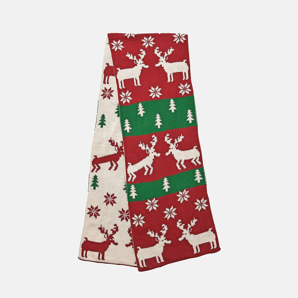 New Arrival - Limited Stock - Christmas Printed Scarf - Red