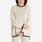 Italian Knitwear Jumper (One Size, 8-18) - Beige